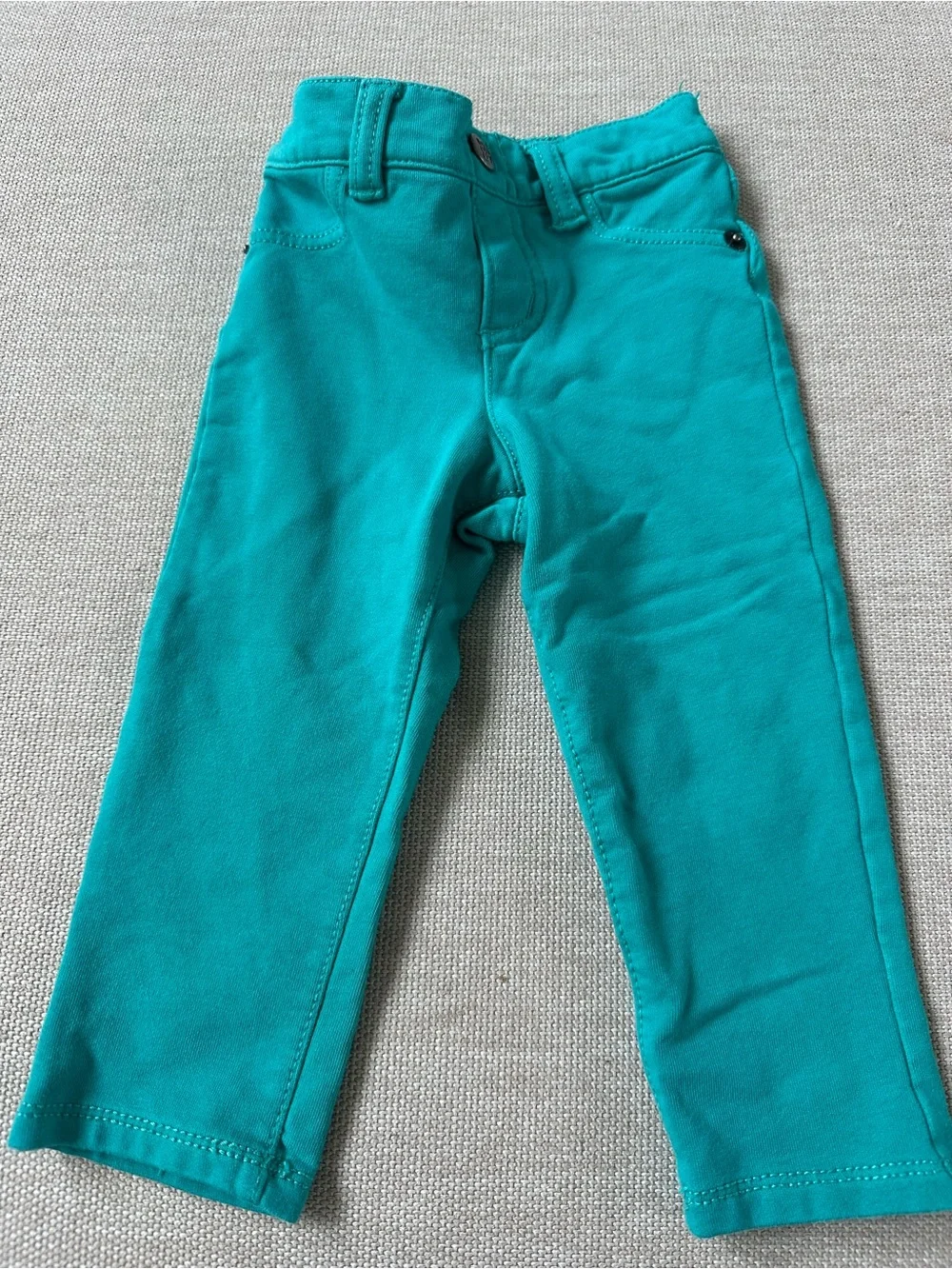 The Children's Place Teal Pull-On Jeans
